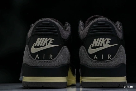 “BLACK” MA AIR MANIERE JORDAN X 3 A FZ4811-001 0930
